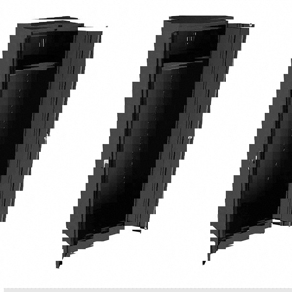 2 SHELF WARDROBE STORAGE CABINET